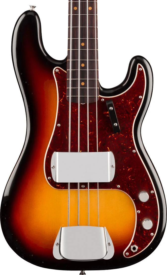 Fender James Jamerson 1962 Precision Bass in 3-Tone Sunburst